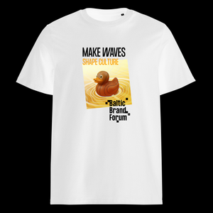 Open image in slideshow, MAKE WAVES. SHAPE CULTURE | Unisex T-shirt | 4
